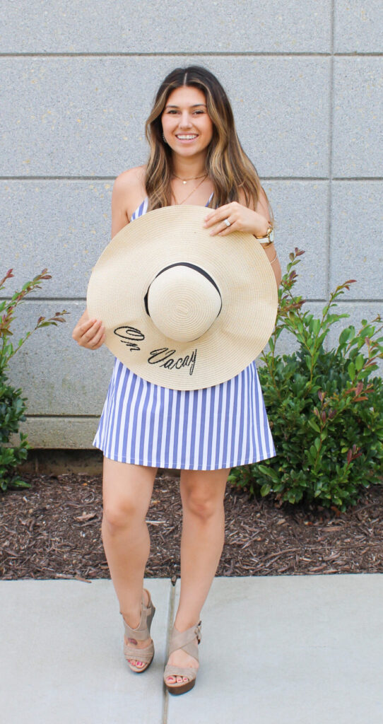Dress and Floppy Hat