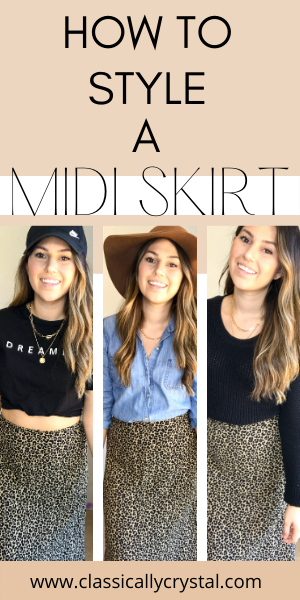 How to Wear a Midi Skirt - 10 Ways to Wear a Midi Skirt - Straight A Style