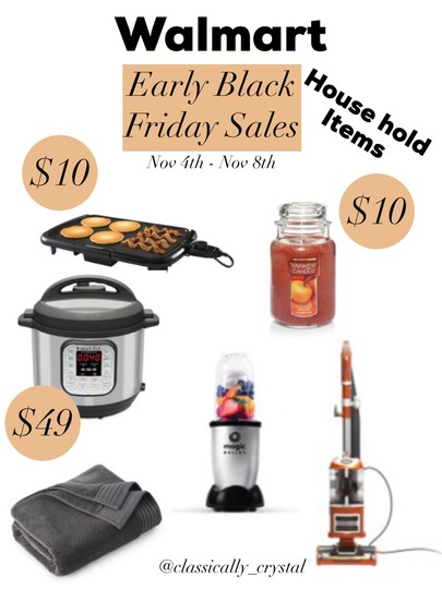 Walmart Gift Guide Home Goods Black Friday Round 1