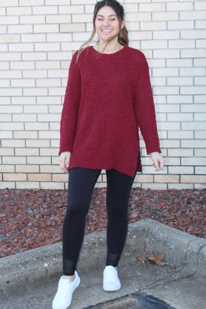 sweater with leggings for 2 ways to wear sweater 